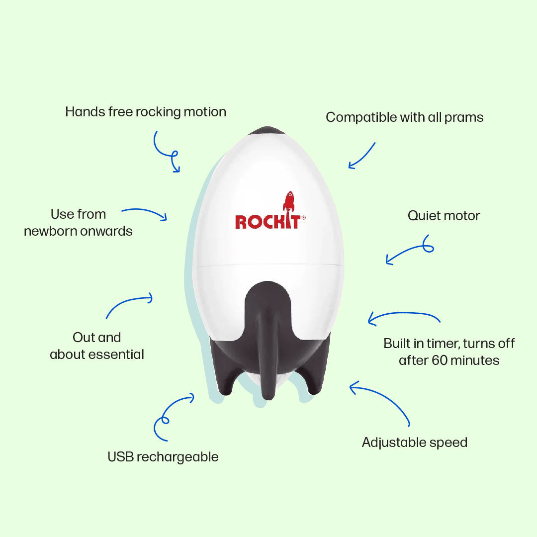 Rockit Rechargeable Portable Pram Rocker by Rockit | The Memo