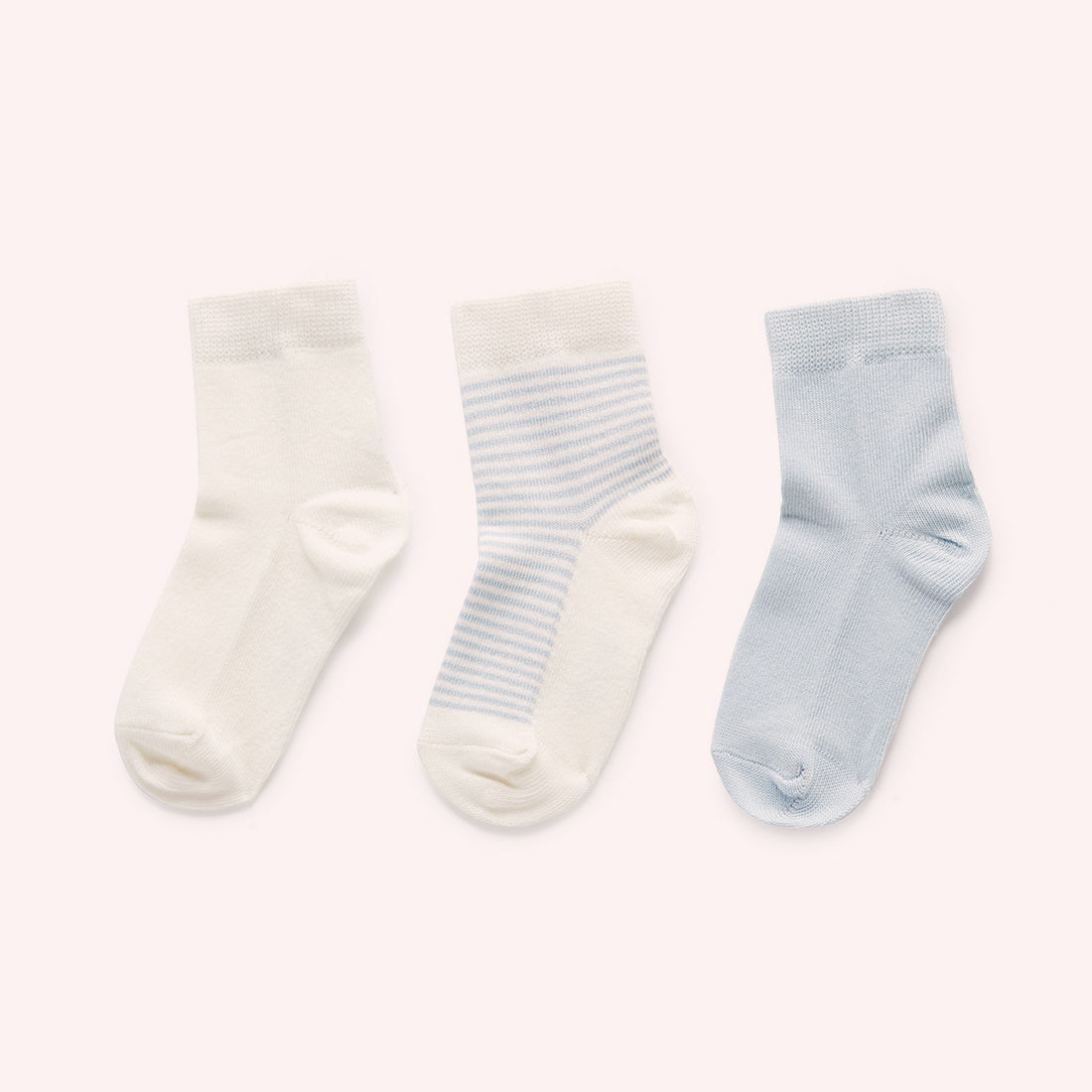 Sock 3PK - Pale Blue