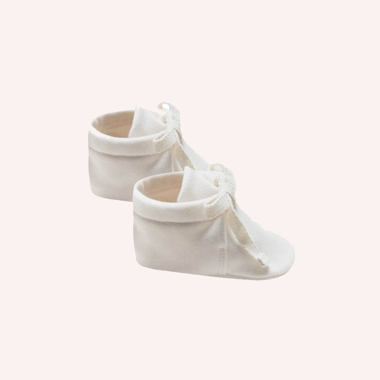 Ivory baby hot sale booties