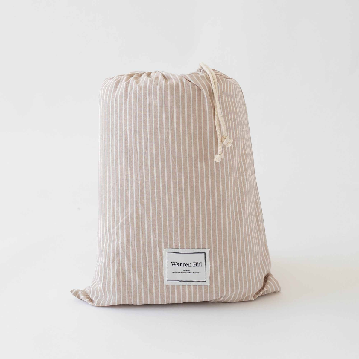 Quilted Cotton Baby Play Mat - Hamptons Stripe