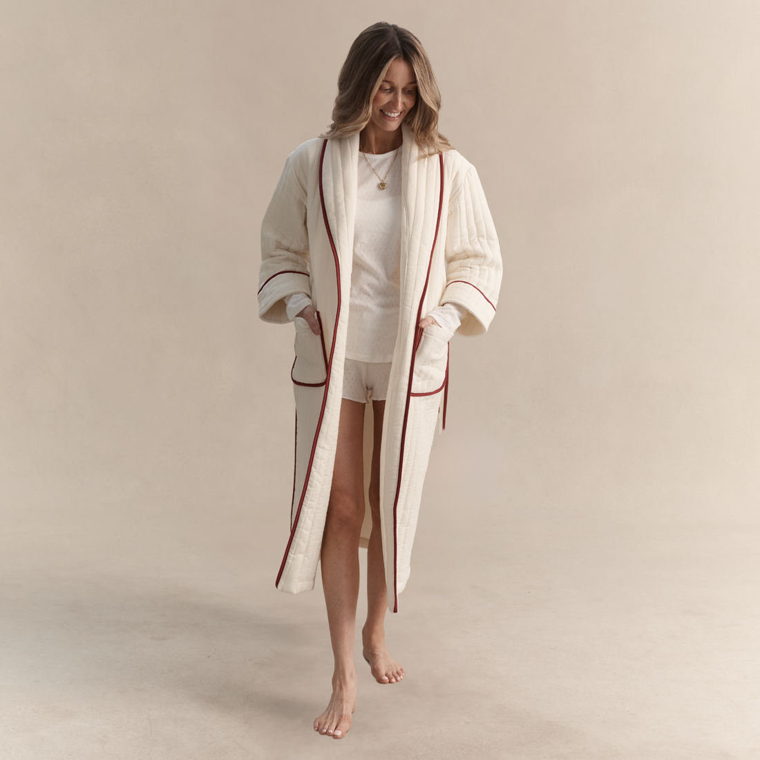 Quilted Robe