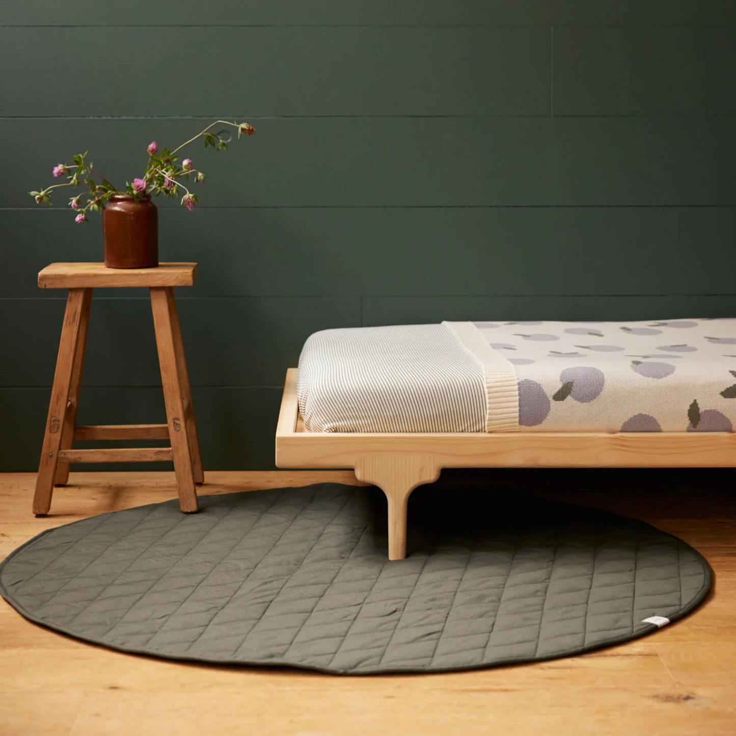 Quilted Play Mat - Thyme