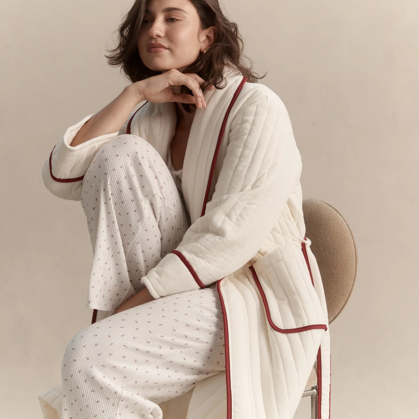 Quilted Robe