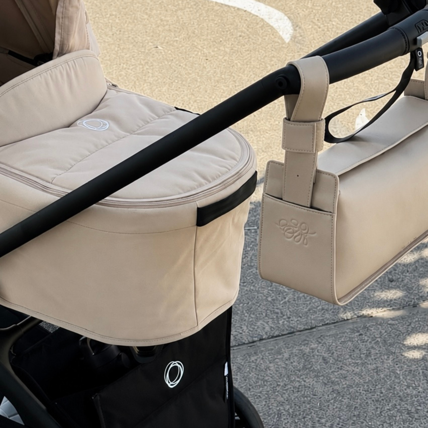 Pram Bag - Oat Milk