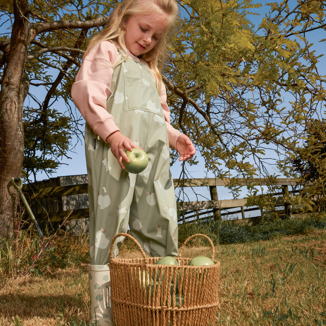 Rain Overalls - Apple Grove