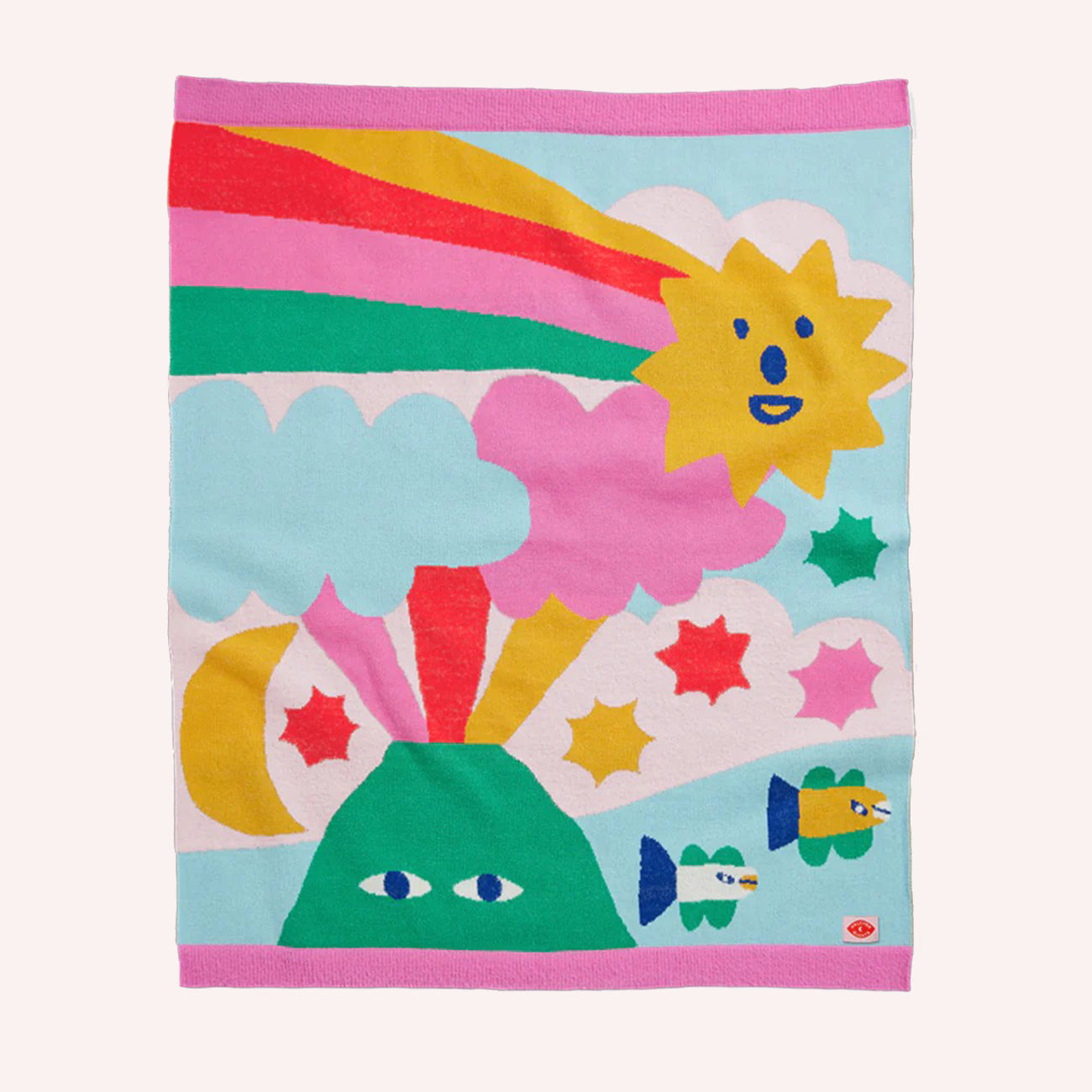 Baby Blanket - Rainbow Valley