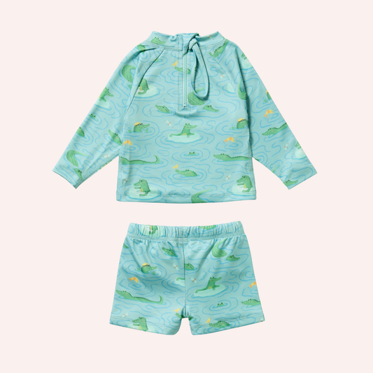 Rashie Swim Set - Sunny Scales