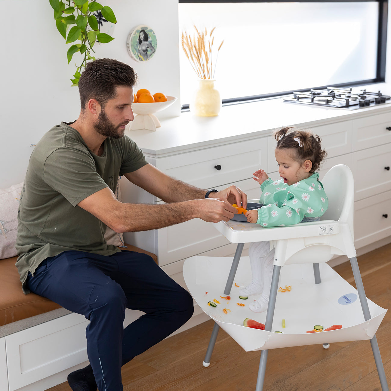 CATCHY -  The Food and Mess Catcher for High Chairs