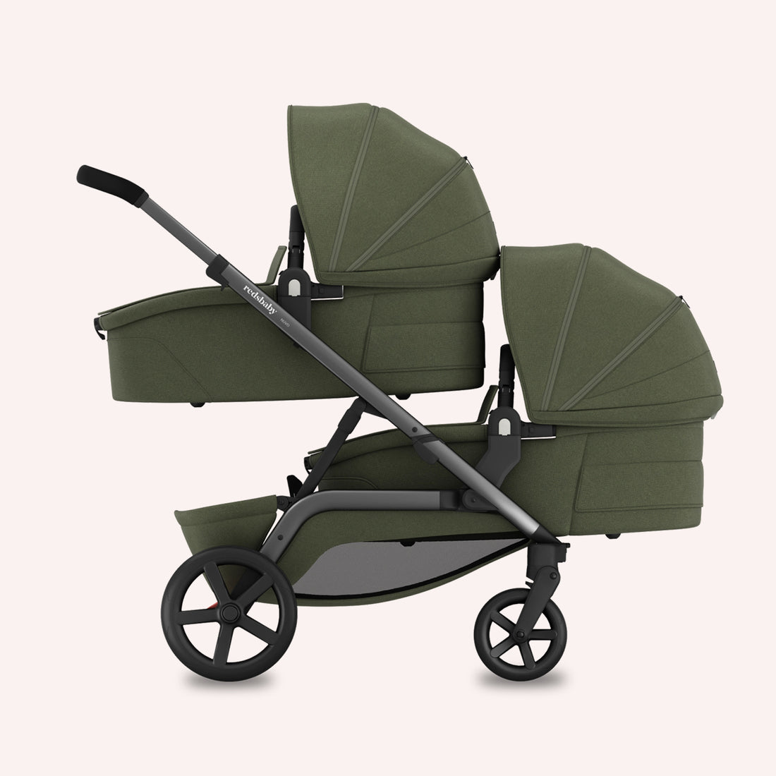 Redsbaby NUVO Twin Pram - Ivy