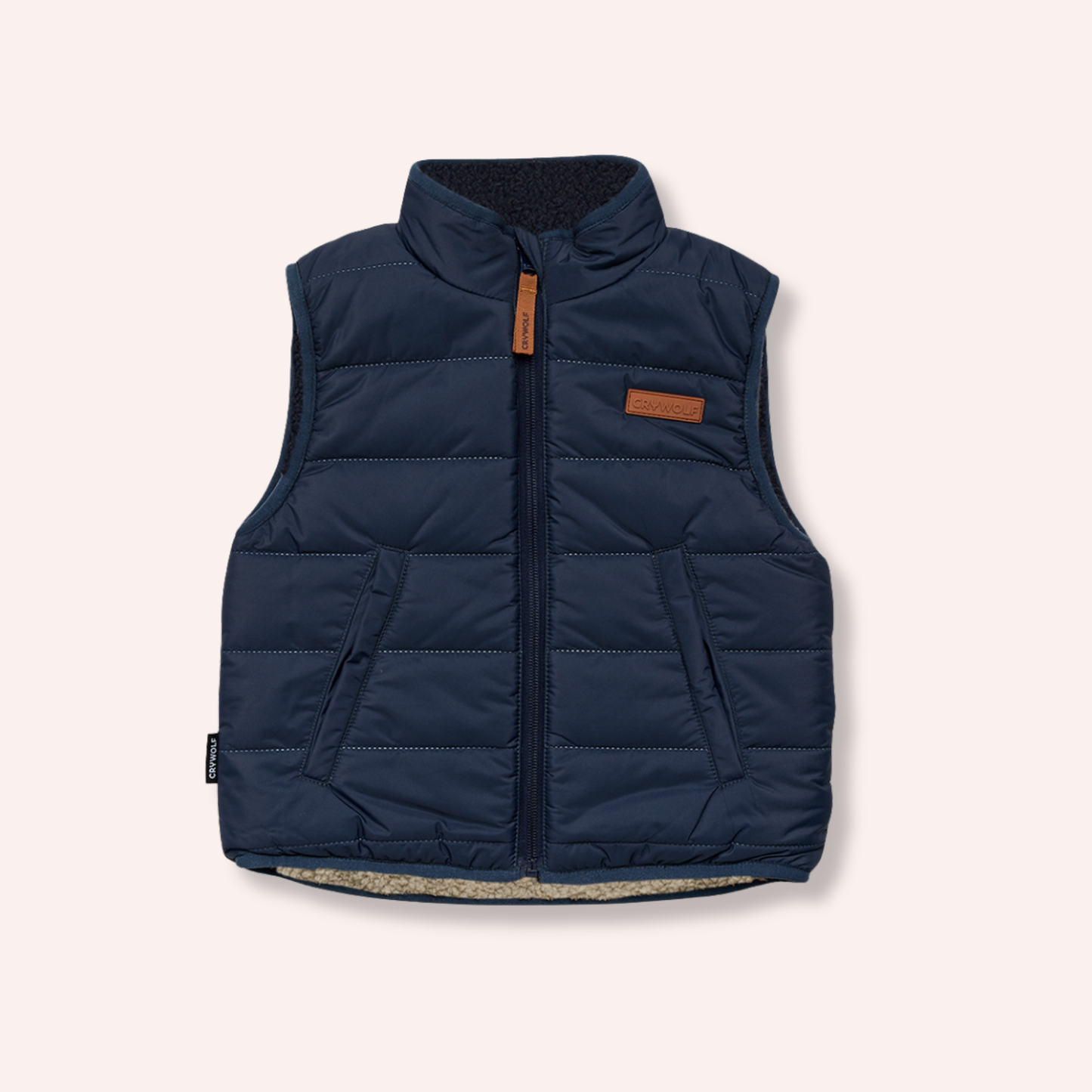 Reversible Yeti Vest - Ash Colourblock