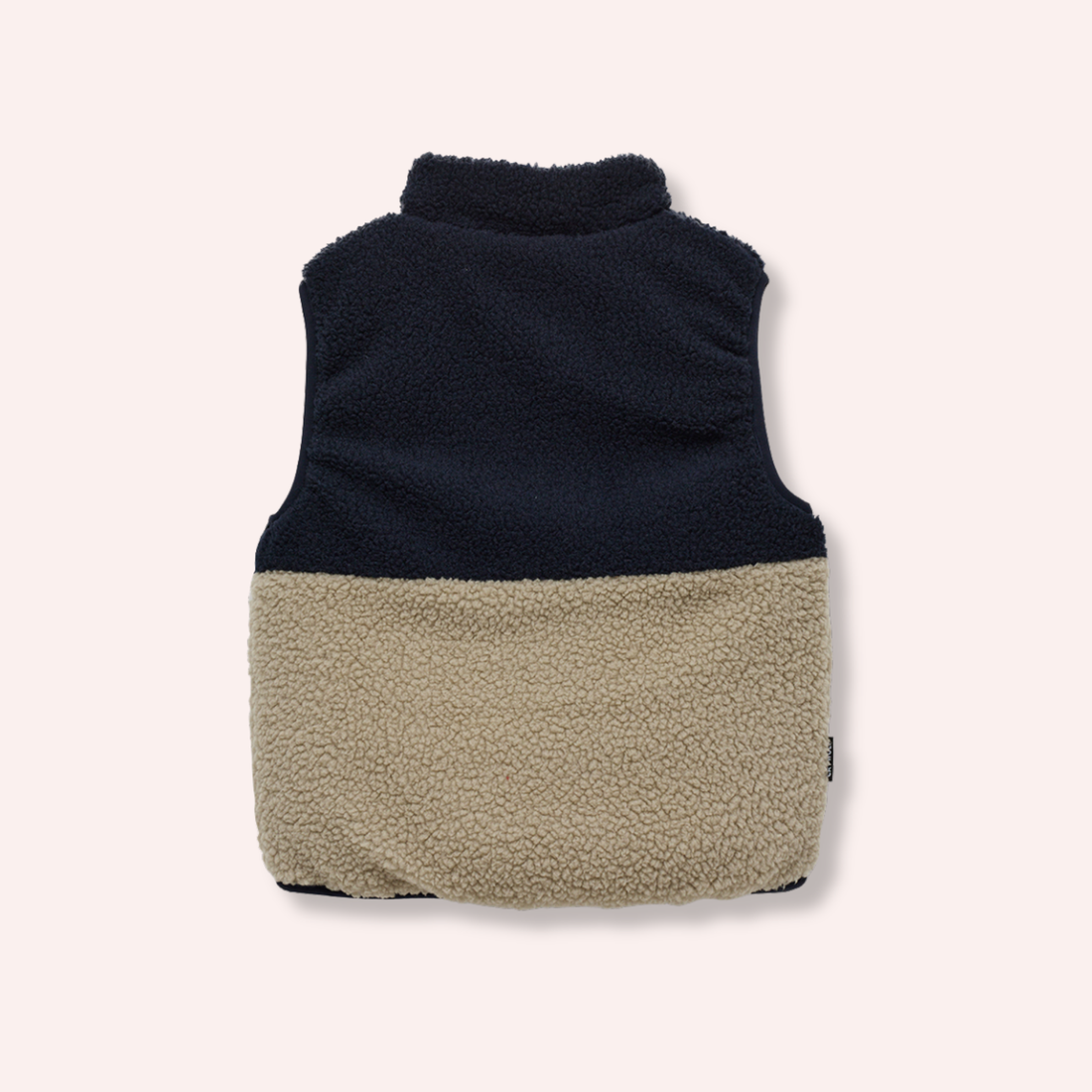 Reversible Yeti Vest - Ash Colourblock