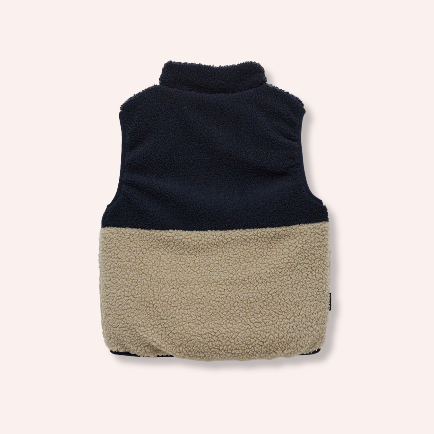 Reversible Yeti Vest - Ash Colourblock
