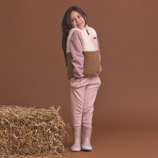 Reversible Yeti Vest - Harvest Colourblock