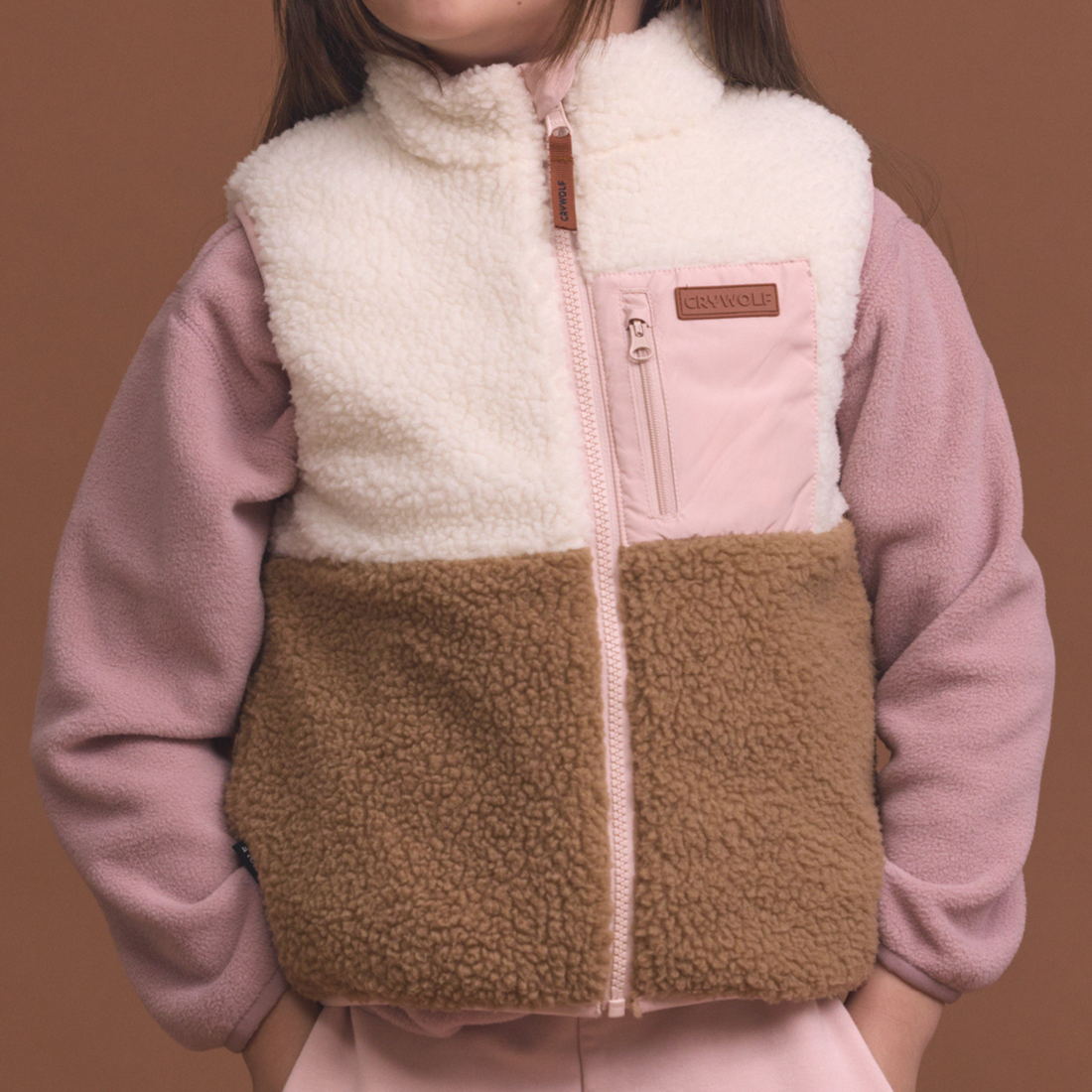 Reversible Yeti Vest - Harvest Colourblock