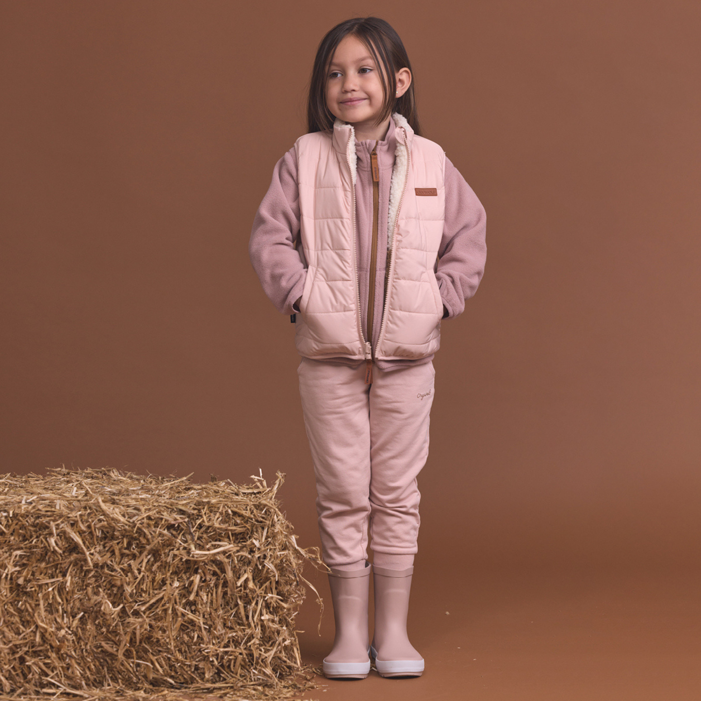 Reversible Yeti Vest - Harvest Colourblock