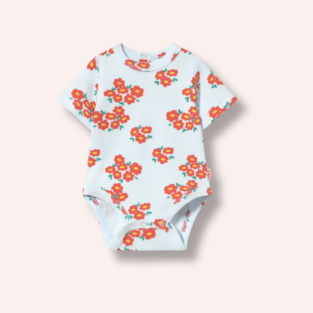 Rib Bodysuit - Blossoms