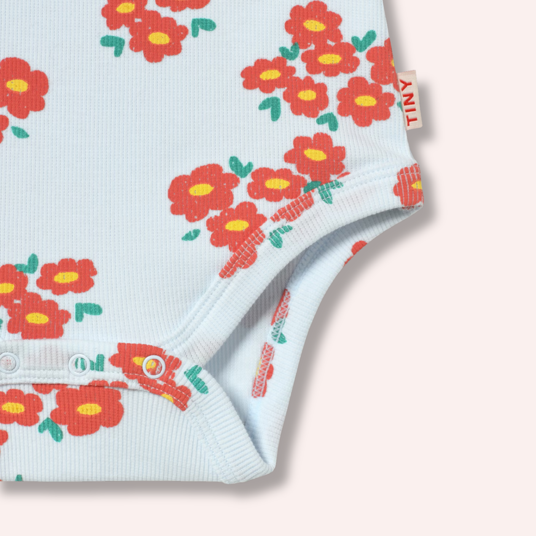 Rib Bodysuit - Blossoms