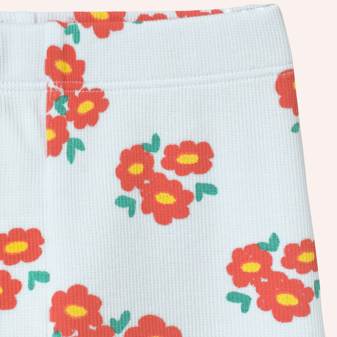 Rib Baby Pant - Blossoms