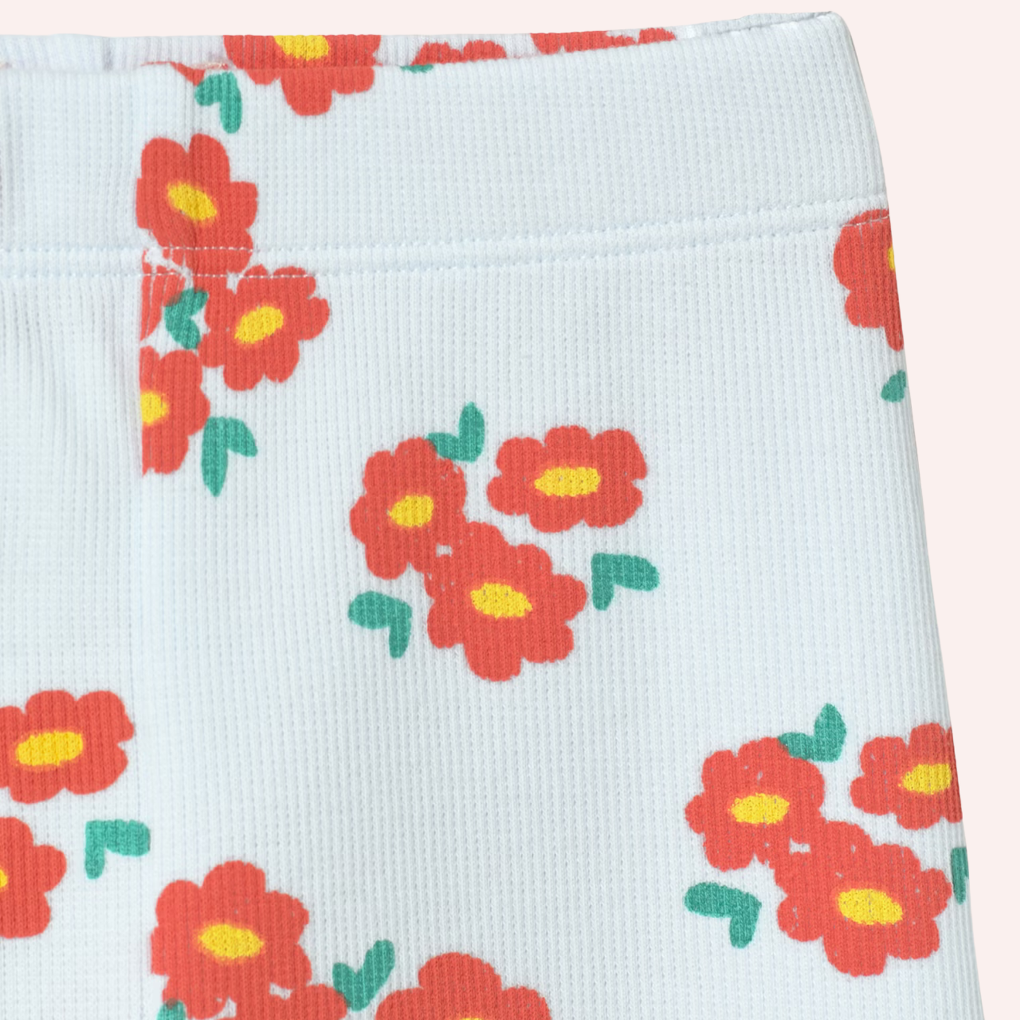 Rib Baby Pant - Blossoms