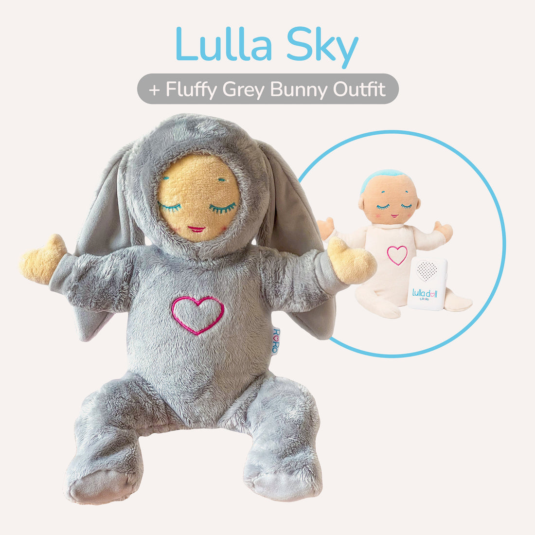 Lulla Outfit Fluffy Bunny