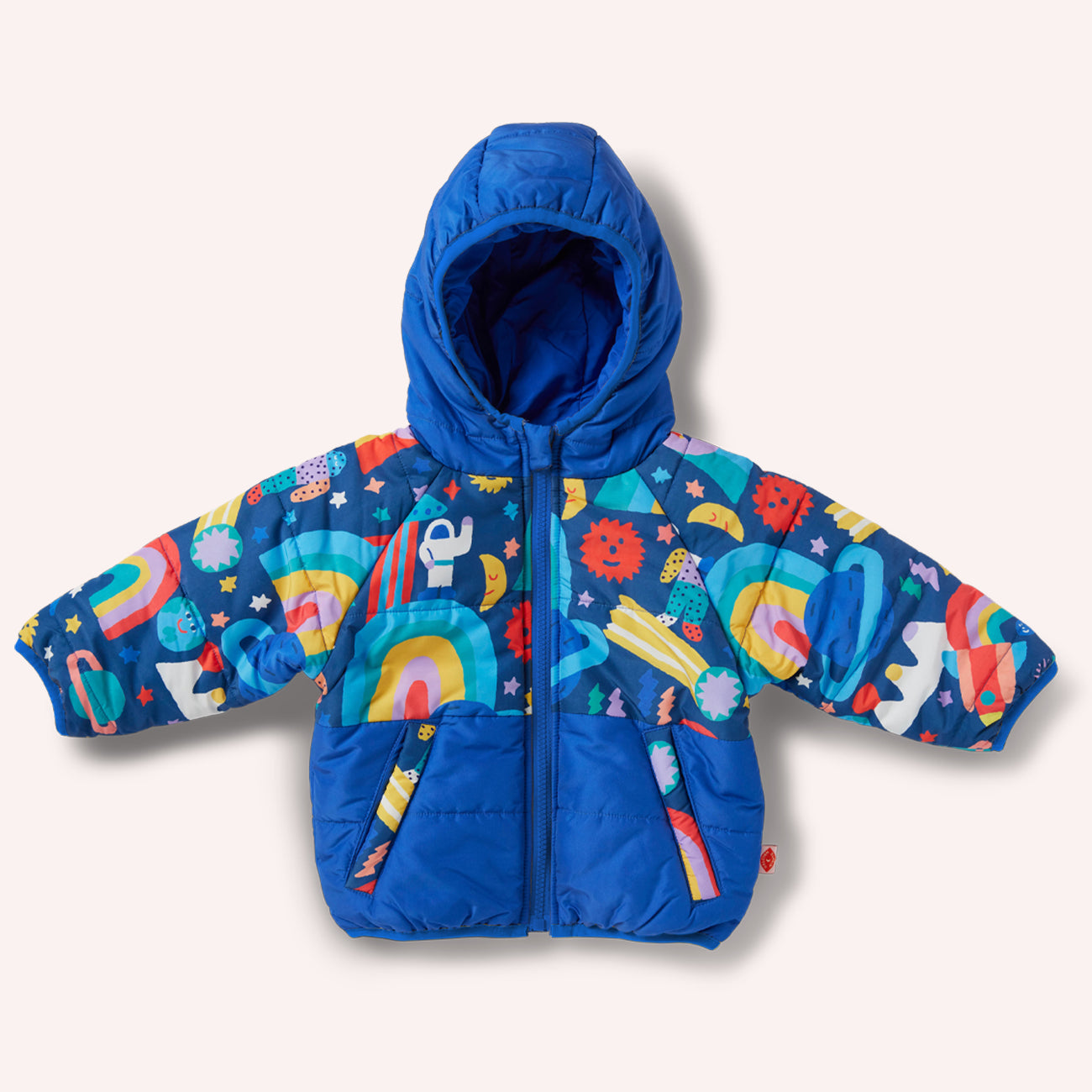 Kids Puffer Jacket - Rocket Ride