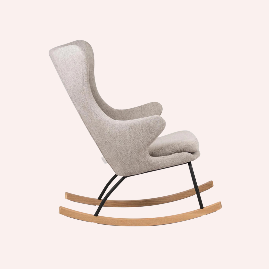 Rocking Nursing Chair - Sand Grey