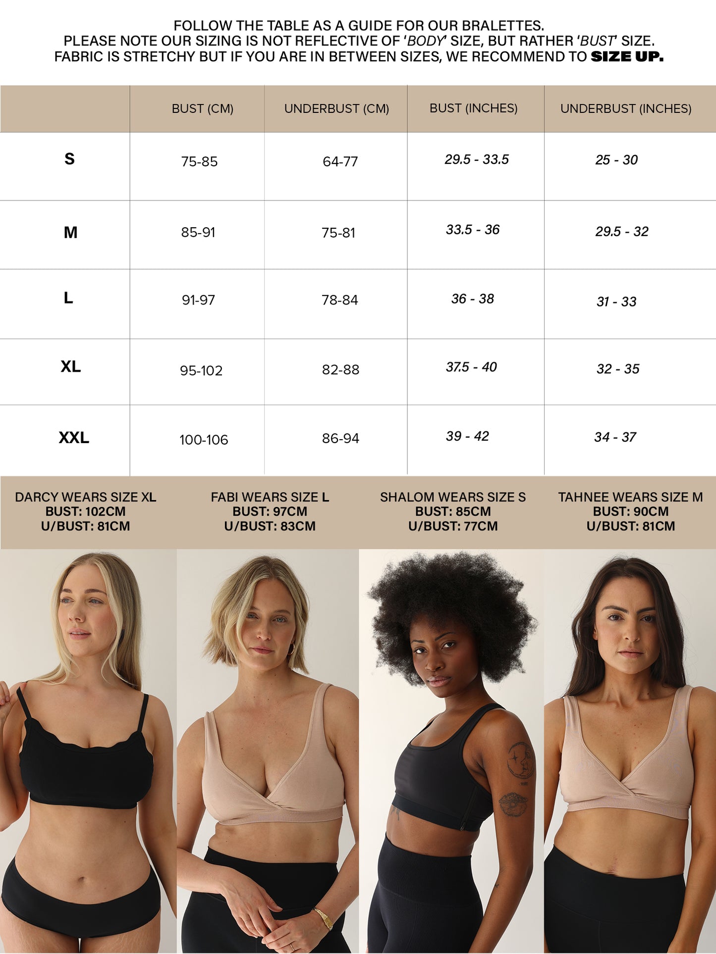 Leakproof Day Bralette - Nude