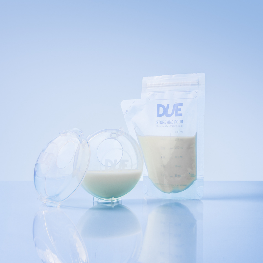 Store and Pour Breastmilk Storage Bags 200ml 50 pack