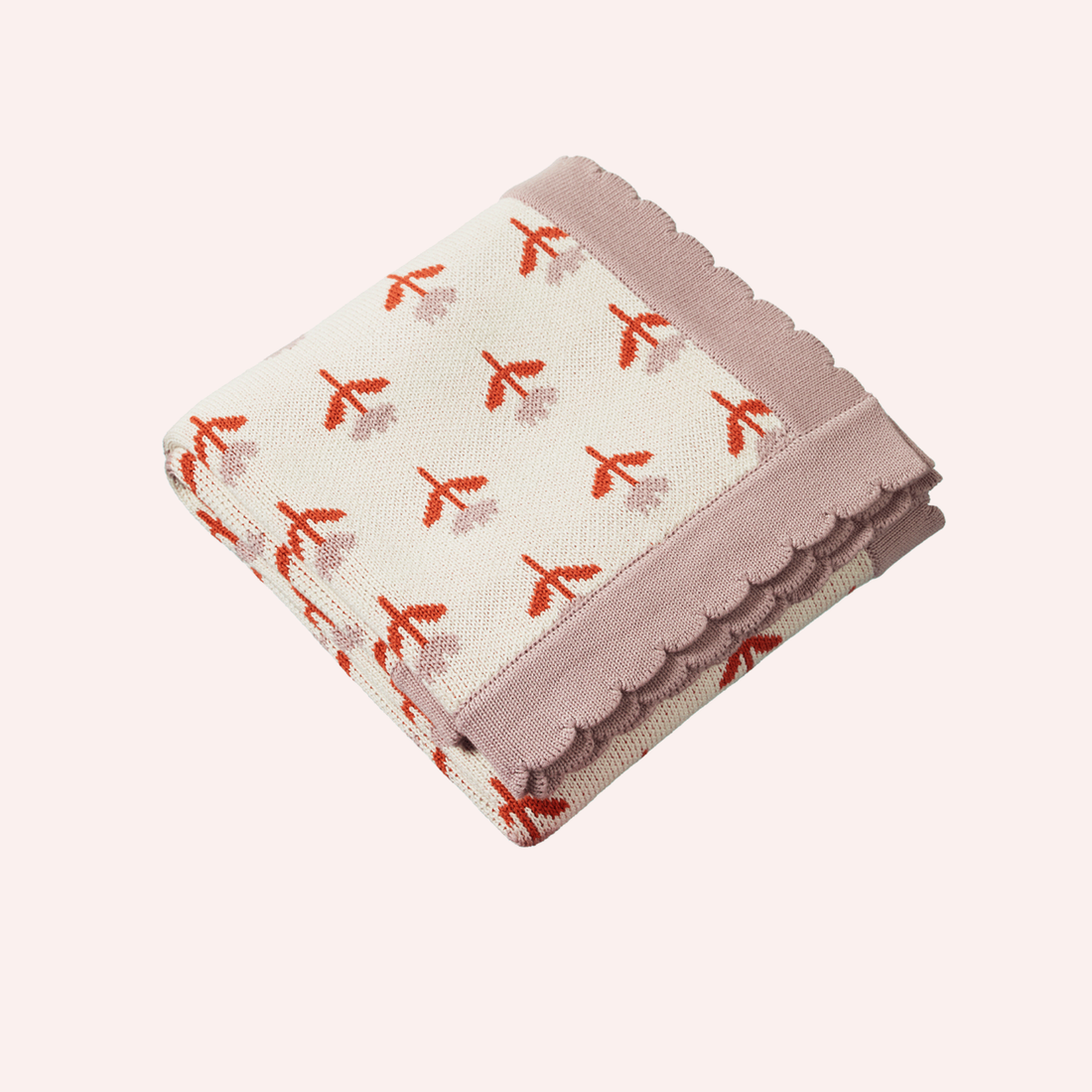 Fern Blanket - Fleurette Knit - One Size