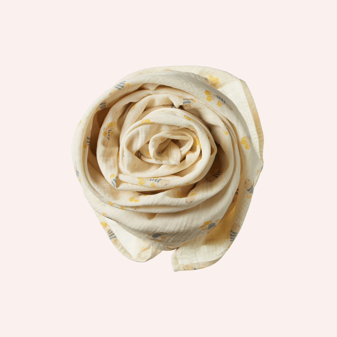 Muslin Wrap - Fish Fable Print - One Size