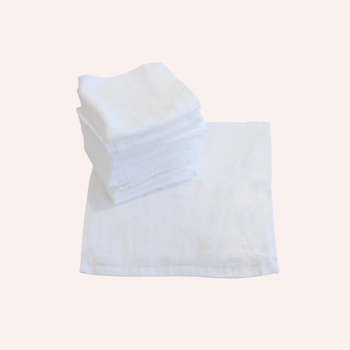 Bubba Bamboo Wash Cloth 10 Pack - White