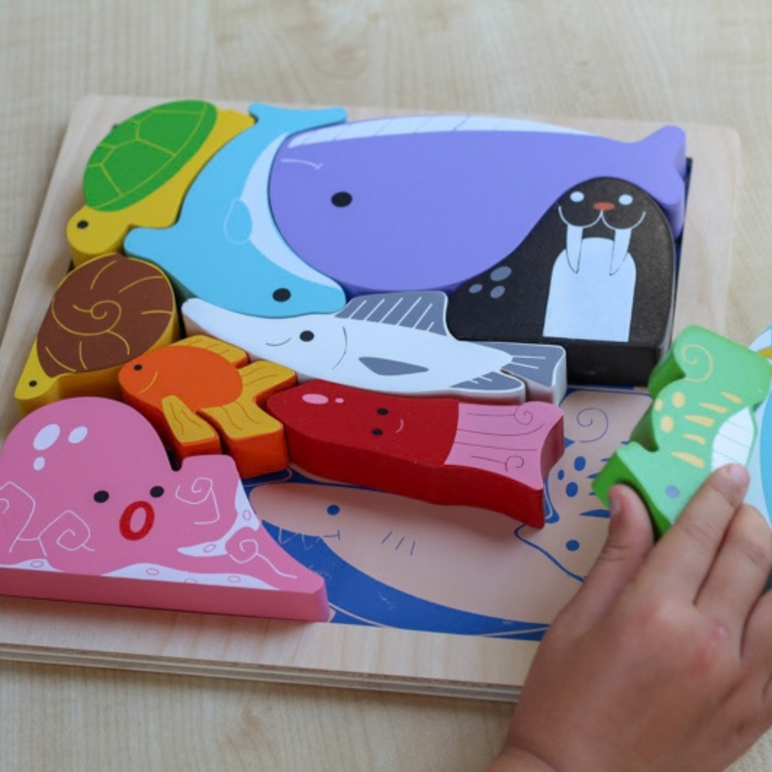 Sea Creatures Chunky Puzzle