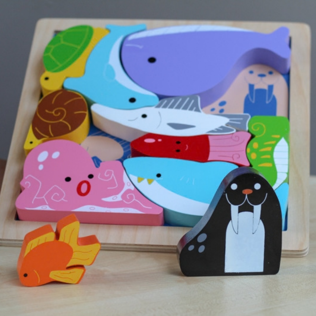 Sea Creatures Chunky Puzzle