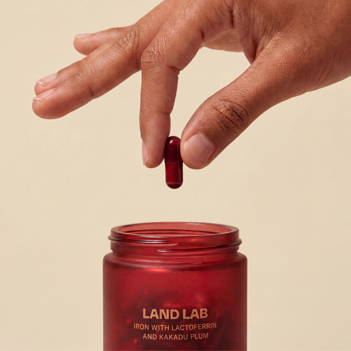 Iron with Lactoferrin and Kakadu Plum
