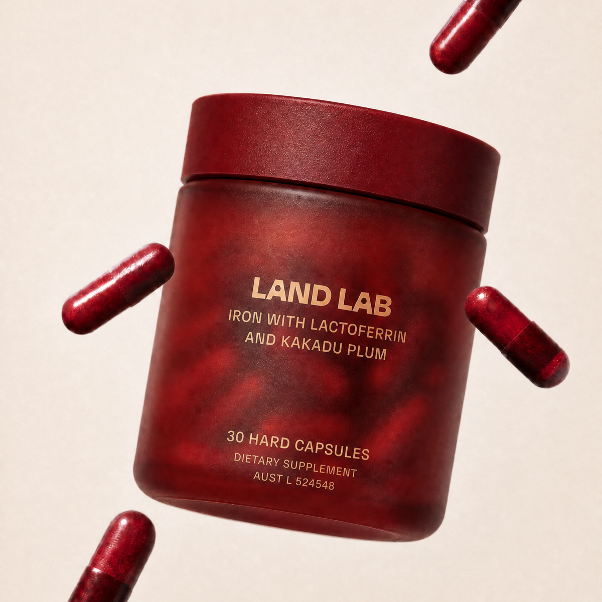 Iron with Lactoferrin and Kakadu Plum