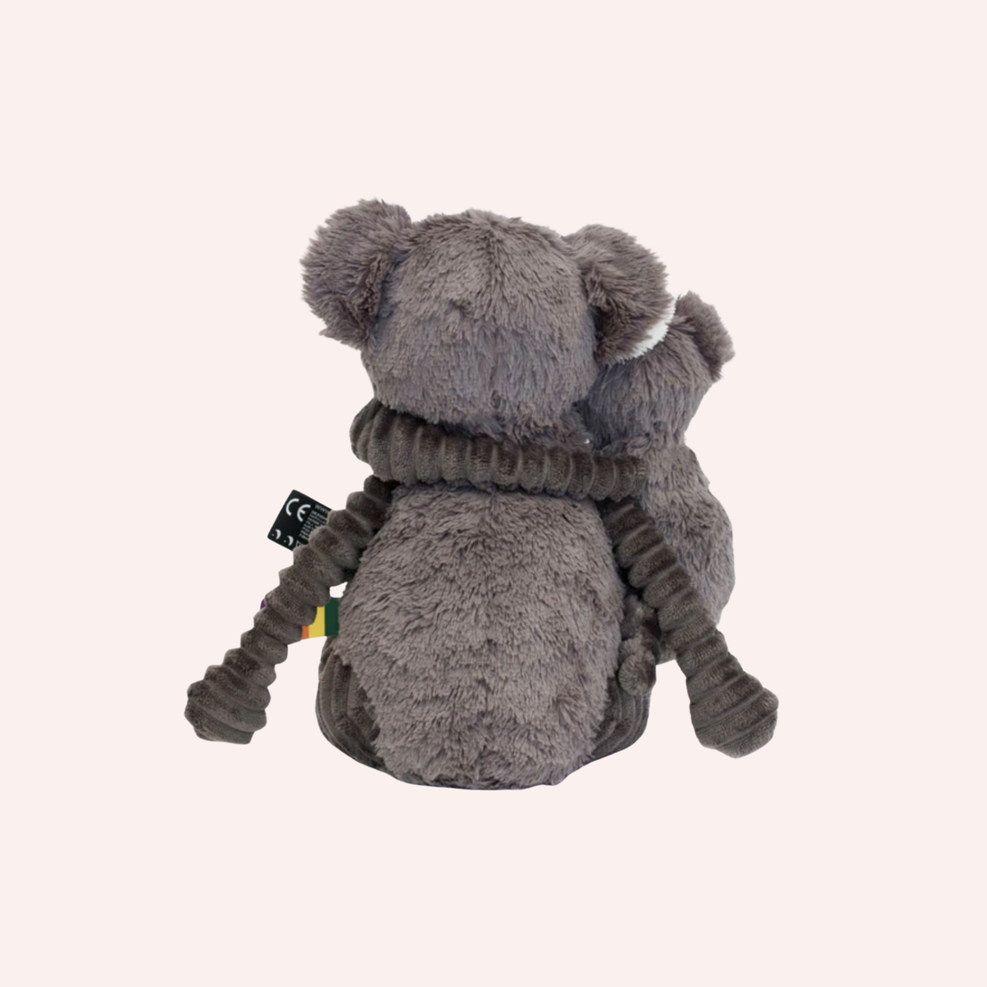 Trankilou the Koala, Mum & Baby - Grey
