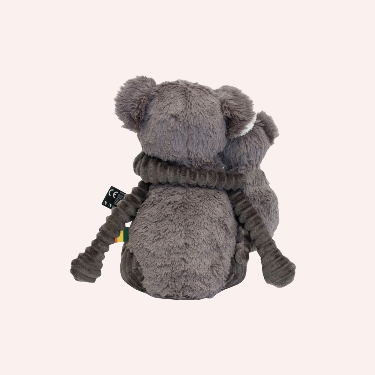 Trankilou the Koala, Mum & Baby - Grey
