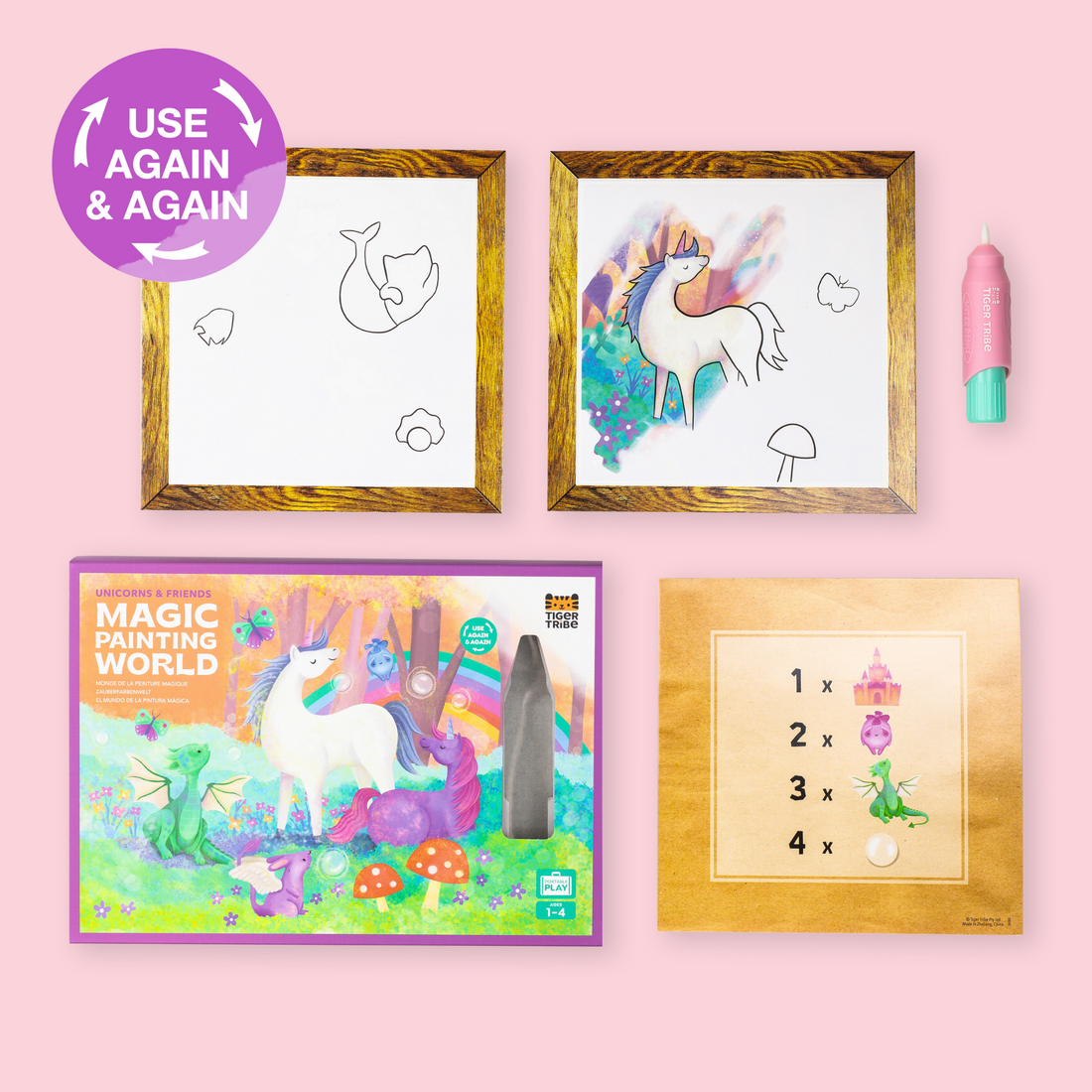 Magic Painting World Unicorn And Friends