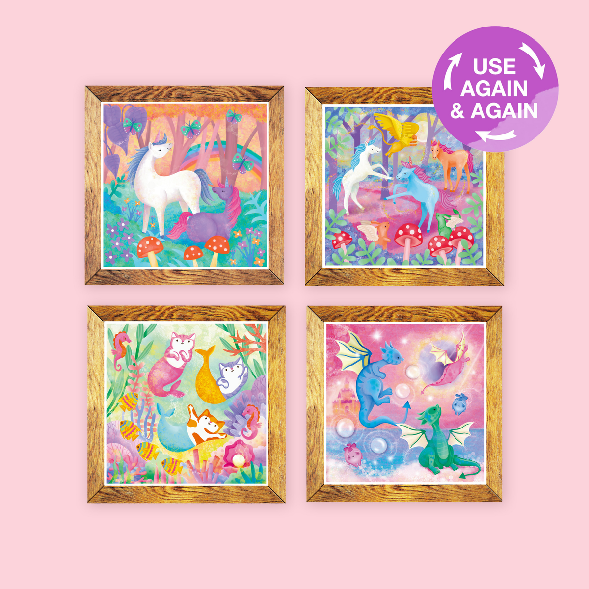 Magic Painting World Unicorn And Friends