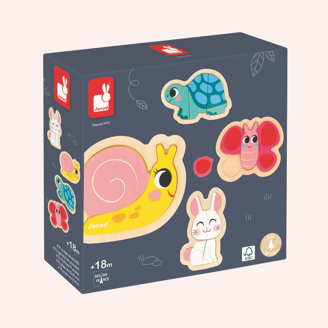 Garden Progressive Wood Puzzle