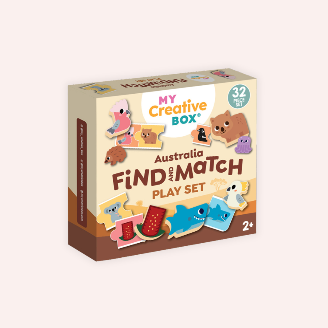 Australia Find and Match Playset