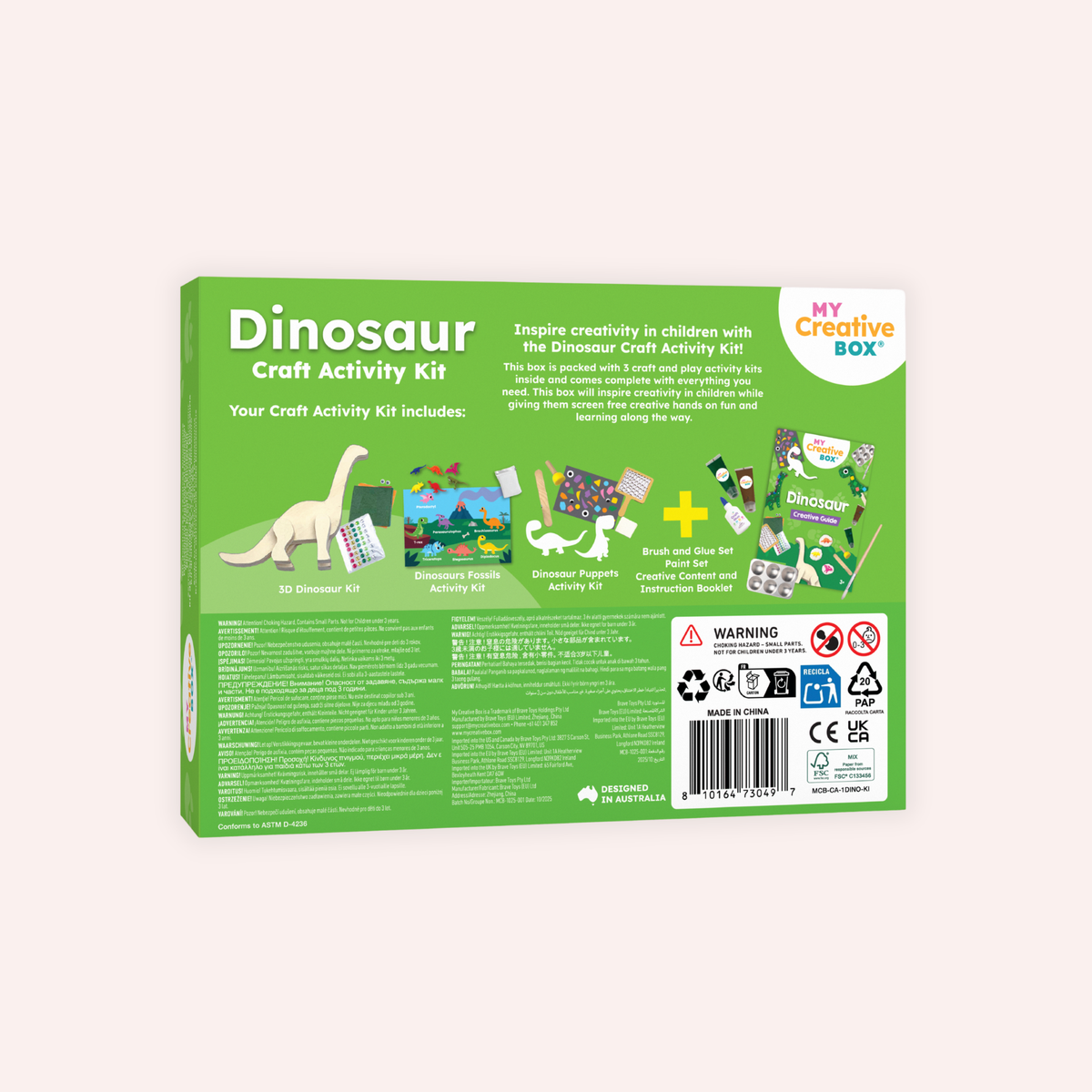 Dinosaur Craft Mini Activity Box
