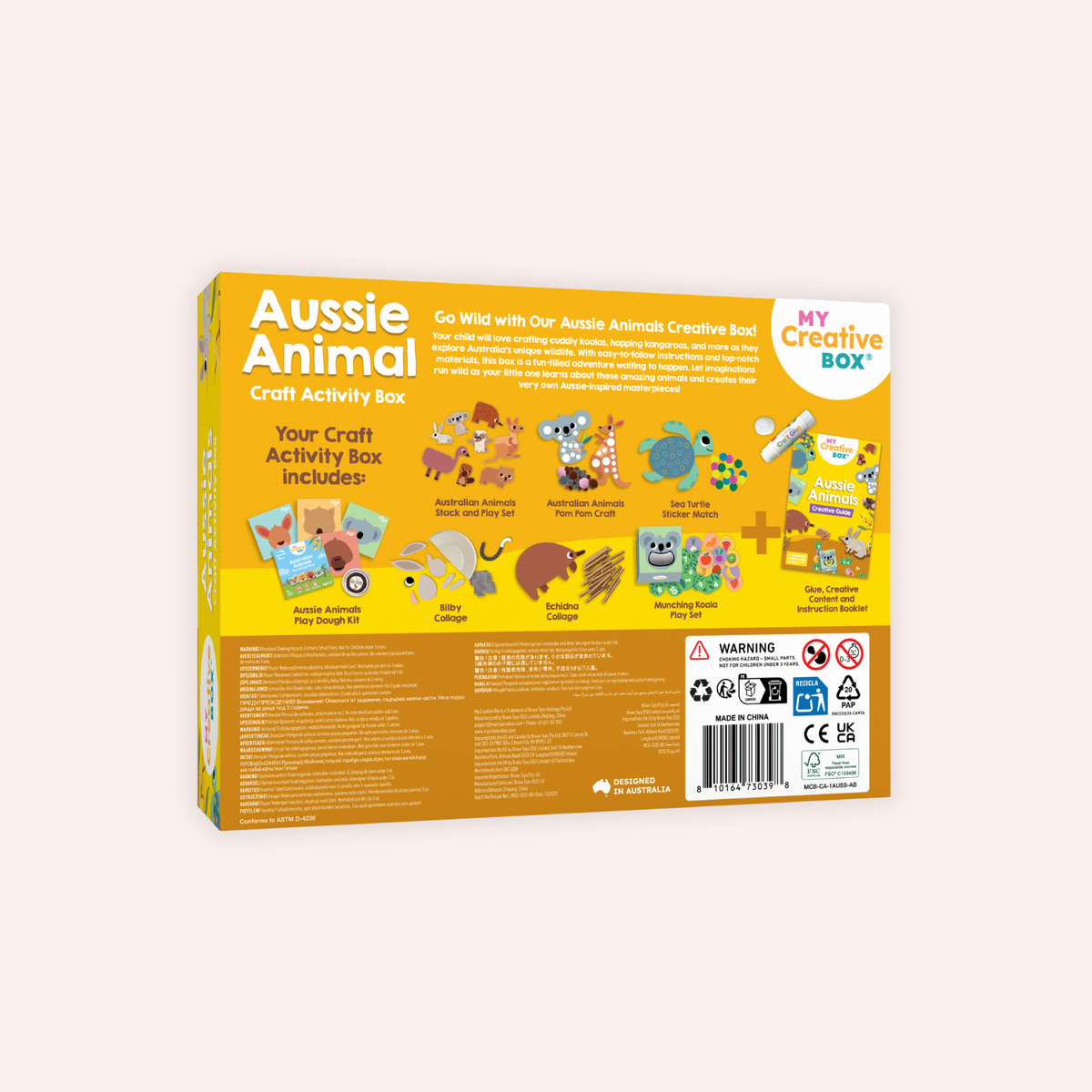 Aussie Animals Craft Activity Box