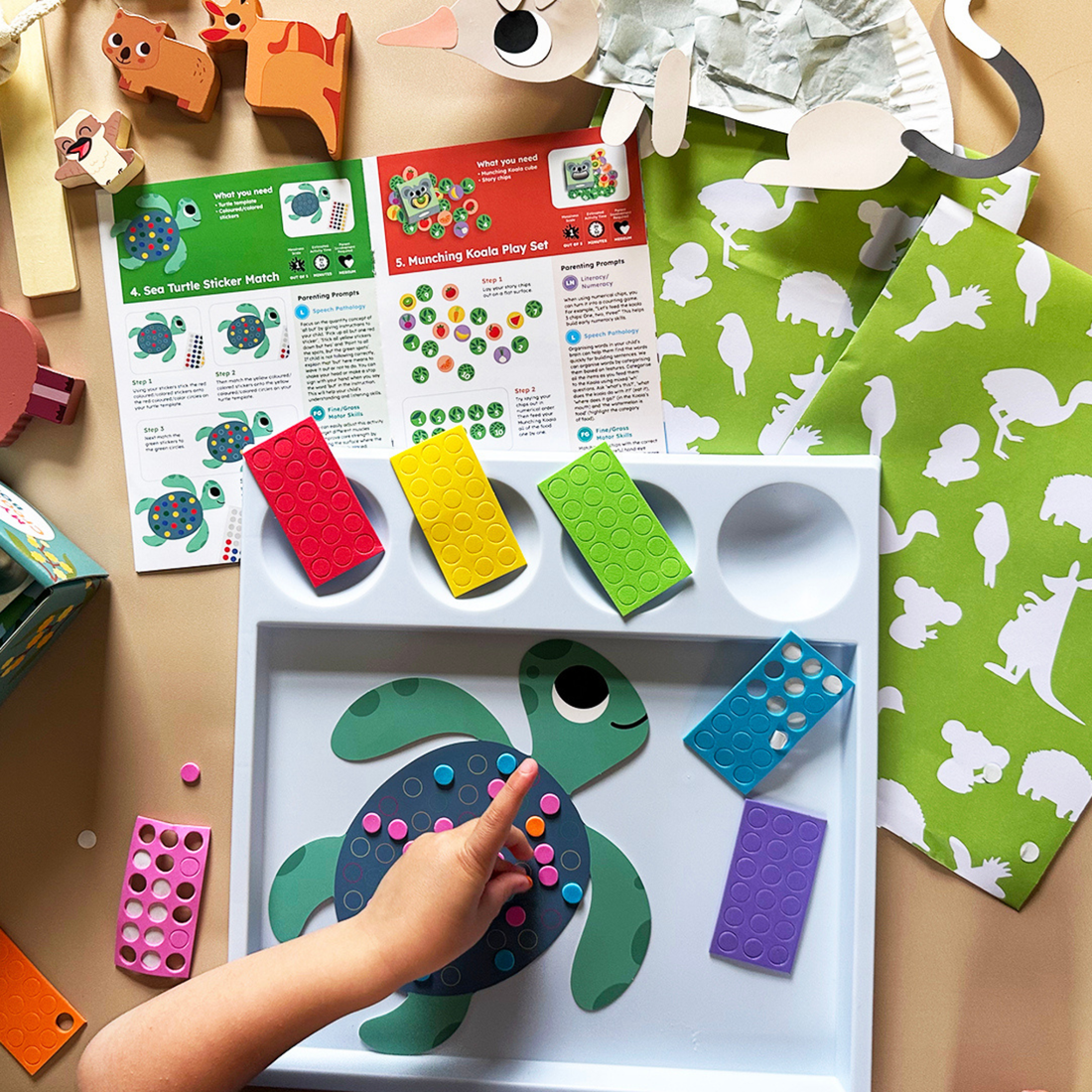 Aussie Animals Craft Activity Box