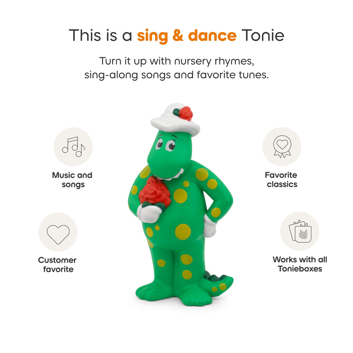 Tonie Audio Character - The Wiggles - Dorothy the Dinosaur