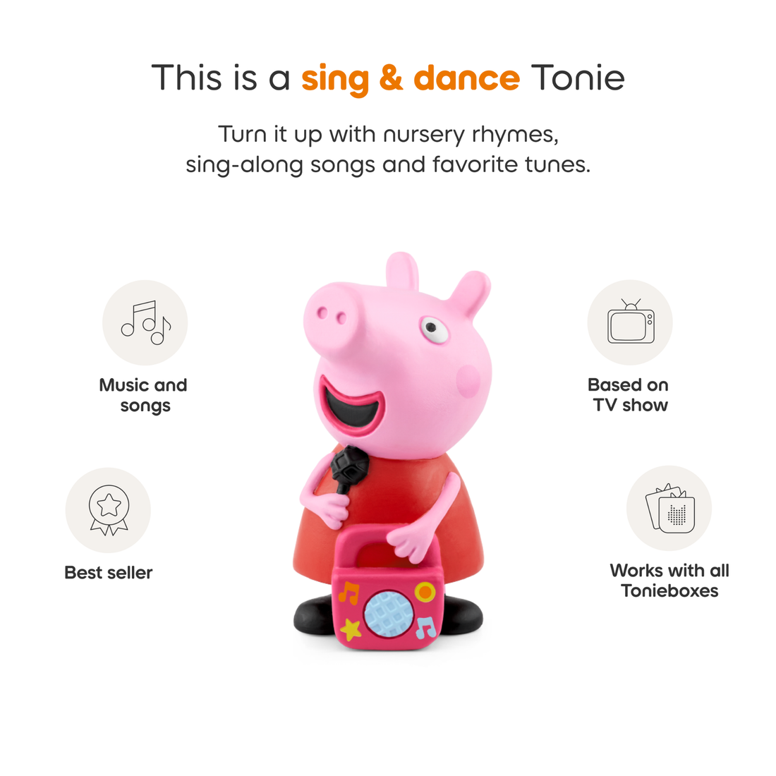 Tonie Audio Character - Peppa Pig - My First Album