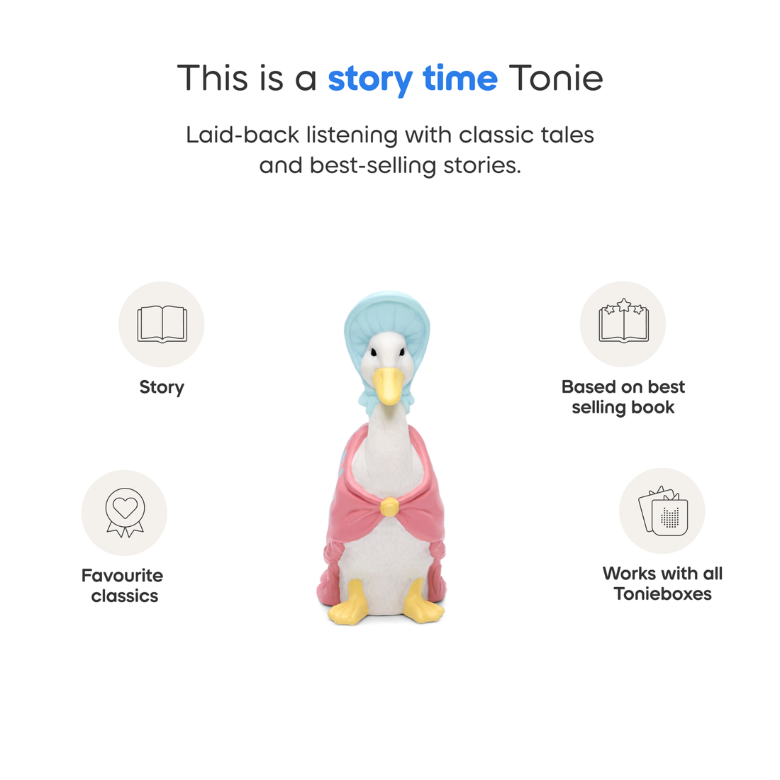 Tonie Audio Character - Peter Rabbit - Jemima Puddle-Duck