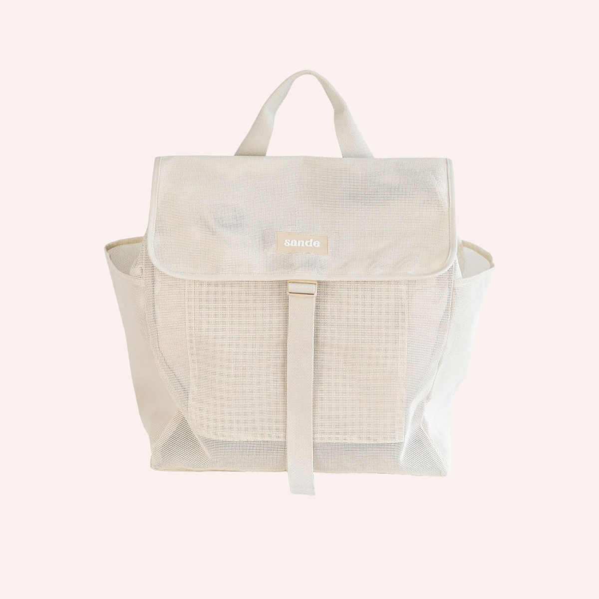 Beach Hauler Mesh Backpack - Sand