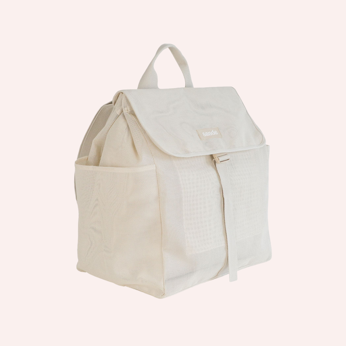 Beach Hauler Mesh Backpack - Sand
