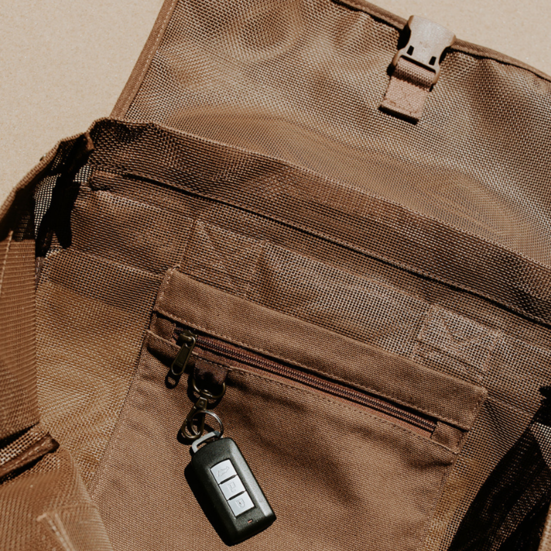 Beach Hauler Mesh Backpack - Espresso